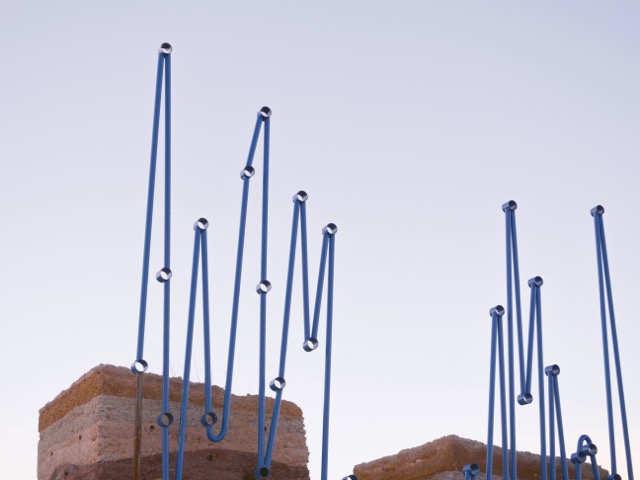 Sevilleta Variance Line Sculpture